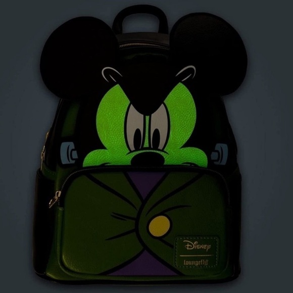 NWT Loungefly Disney Frankenstein Mickey Mini Backpack main image 5